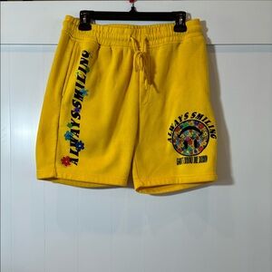 Brooklyn Brand Yellow Cotton Shorts. Men’s Medium. 7” inseam.